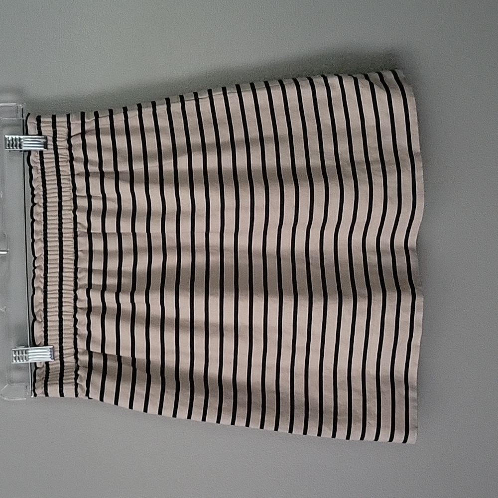 J Crew womens Linen Blend striped skirt  Sz 0 - Lightweight, Spring, Cot…